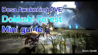 Dosa Awakening PVE Dokkebi Forest Mini guide  Black Desert [upl. by Francoise955]