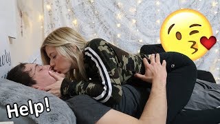 I CANT STOP KISSING YOU PRANK ON BOYFRIEND [upl. by Brecher]