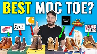 Whats The BEST MOC TOE BOOT  ft Trenton amp Heath and Stridewise [upl. by Robaina]