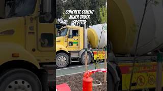 CONCRETE CEMENT MIXER TRUCK shorts viral trending heavyequiptment mixertruck heavyequiptment [upl. by Pestana]