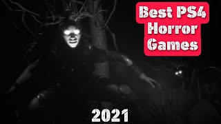 10 Best Horror Games on PS4 2021  Games Puff [upl. by Aicirtap]