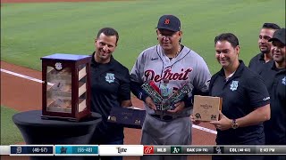 Marlins Honor Miguel Cabrera with Pregame Ceremony [upl. by Jenica819]