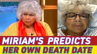 Miriam Margolyes Reveals Health Struggles amp Predicts Her Own Death Datequot [upl. by Nnaeirual]