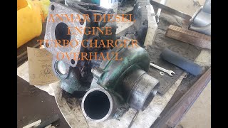 4LHASTP DIESEL ENGINE TURBO CHARGER DISASSEMBLE AND ASSEMBLE [upl. by Eseryt730]