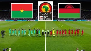 Burkina Faso vs Malawi  AFRICA CUP OF NATIONS QUALIFICATION 2025 [upl. by Aria]