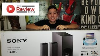 Sony HTRT5  Unboxing Home Theatre System [upl. by Johnstone]