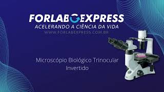 KASVI Microscópio Biológico Trinocular Invertido [upl. by Reames]