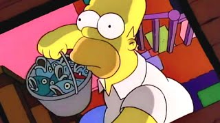 Homer Feeds the Monster in the Attic [upl. by Sidonnie]