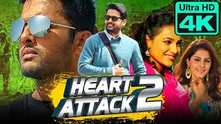 Heart Attack 2 4K ULTRA HD  हार्ट अटैक २  Telugu Hindi Dubbed Full Movie  Nithin Nithya Menen [upl. by Nelleyram104]