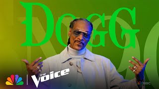 The DOGG Is the Toughest Coach to Beat  The Voice  NBC [upl. by Enitsej]