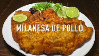 Milanesa de Pollo  Cocina Con Fujita [upl. by Karlene]