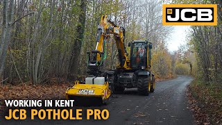 JCB Pothole Pro takes on Kent roads [upl. by Llekcm]