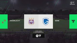 NUESTRA PRIMERA DERROTA  Anderlecht vs Genk  modo carrera [upl. by Dayiz196]