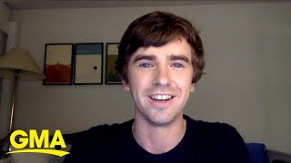 Freddie Highmore talks The Good Doctor l GMA [upl. by Gillespie710]