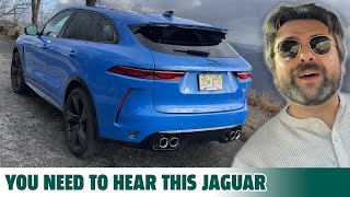 The 2024 Jaguar FPACE SVR Is Unbelievably Loud [upl. by Robinette458]