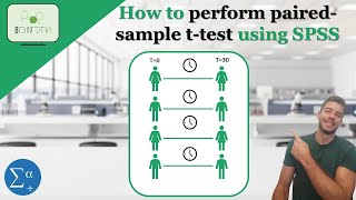 How to perform pairedsample ttest using SPSS paired ttest SPSS [upl. by Calli]