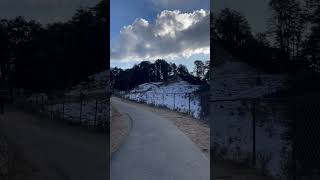 2022 November First Snowfall Shimla Hatu Peak Hatu Temple Narkanda shorts [upl. by Abehshtab]