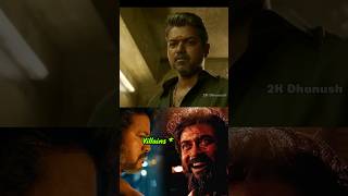 💀 Heros  முதுகுல குத்தன Villains 🥵💥  Top 4 Best Villains In Tamil 2K Dhanush vijay ajith [upl. by Aicirtam]