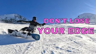 STOP HEEL JUDDER NOW advanced snowboarding tips [upl. by Brentt]