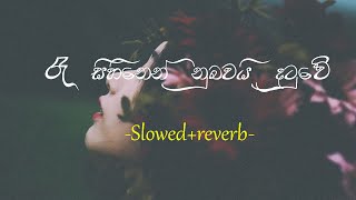 Ra sihinen nubawai dutuweරෑ සිනහිනෙන් නුබවයි දුටුවේ Slowedreverb [upl. by Ynohtnanhoj]