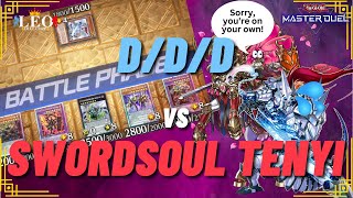 DDD Deck vs Swordsoul Tenyi Deck YuGiOh Master Duel [upl. by Farr]