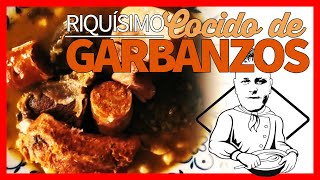 👉Riquísimo Cocido de GARBANZOS RECETA 🔝 muy FÁCIL paso a paso para preparar Garbanzos en casa😋 [upl. by Cesaria]