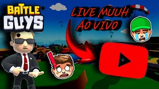 MUUH AO VIVO BATTLE GUYS ROYALE  TESTANDO O HUD DE DOIS DEDOS [upl. by Asilrahc]