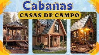 IDEAS 💡 CABAÑASCASAS DE CAMPO cabañas casadecampo casasdecampo ideas homedecorideas home [upl. by Nimajaneb538]