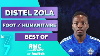 Twitch RMC Sport  Le bestof de linterview de Distel Zola entre le football et lhumanitaire [upl. by Trebliw]