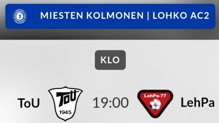 ToU  LehPa miesten kolmonen 14062024 [upl. by Niraj]