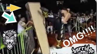 Thats Classic Burridge vs Vampiro coffin match [upl. by Hatti781]