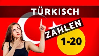 Türkisch Zahlen 120  Türkisch zählen lernen für Anfänger [upl. by Eugenle840]