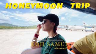 We are in Koh Samui  Honeymoon  Delhi to Koh Samui  Thailand  Travel Vlog  Vlog 121 [upl. by Boatwright]