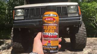 HOW TO USE LIQUID HEAD GASKET SEALER BEARS LEAK Cherokee XJ wrangler YJ TJ head gasket [upl. by Kenney]