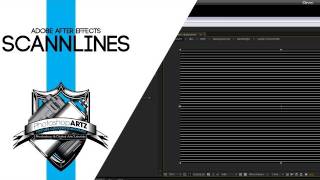 Scanlines erstellen  After Effects  Basic [upl. by Laval279]