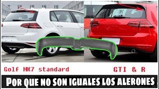 Por que no se puede instalar un alerón a mi golf de gti [upl. by Sanson598]