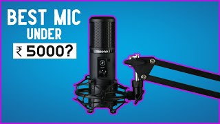 BEST YouTube and Podcast Microphone under Rs5000 [upl. by Eseryt]