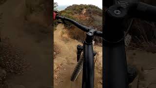 The tire zig zagging is so funny mtb [upl. by Bathsheeb179]