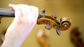 Violin made in Markneukirchen Germany cir1900 [upl. by Arlo]