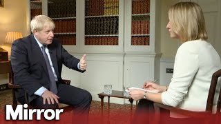 Boris Johnson interview cancelled after Laura Kuenssberg reveals embarrassing accident [upl. by Trelu]