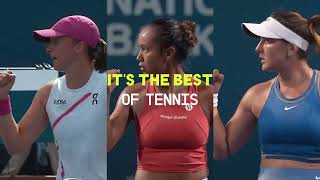 NATIONAL BANK OPEN presented by ROGERS 2024  FEEL THE BEST OF TENNIS [upl. by Petronilla]