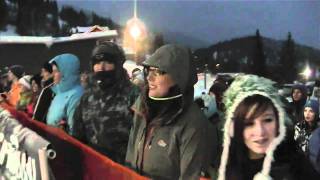 Whitefish Mountain Resort New Years Eve Celebration amp Freestyle Rail Jam [upl. by Sheldon]