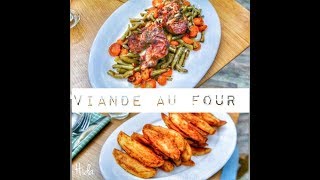 Viande au four et potatoes maison  لحم في الفرن [upl. by Sarene172]