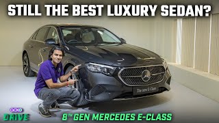 MercedesBenz EClass Long Wheel Base Lands In India  First Look [upl. by Meesan]