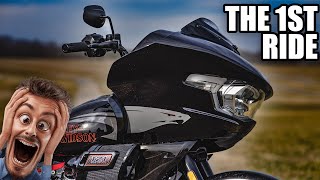 2024 CVO Road Glide ST  First Time Riding [upl. by Retrac828]