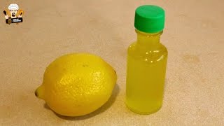 HOW TO MAKE LEMON EXTRACT [upl. by Ellerol]