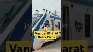 Why Vande Bharat Sleeper Train Beats Planes Quick Explanation shorts [upl. by Polinski]