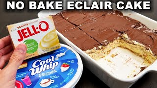 How To Make NoBake Eclair Cake [upl. by Graeme308]