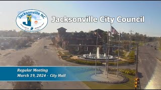 Jacksonville City Council  March 19 2024 [upl. by Nel678]