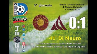 REGGINA ACIREALE 01 [upl. by Edmon]